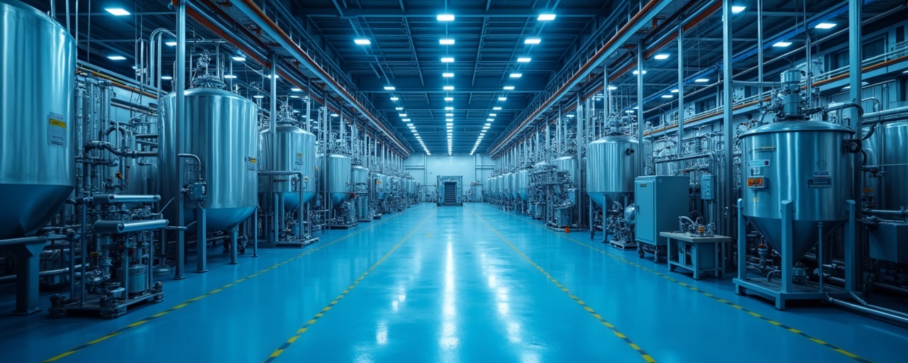 精细化工厂生产环境